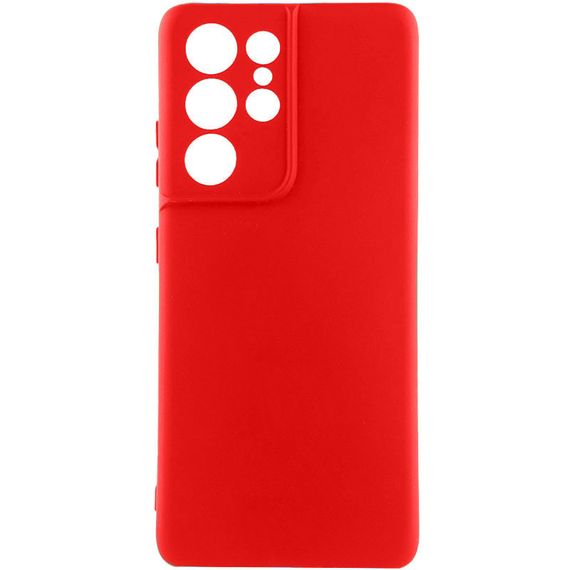 Чохол Silicone Cover Lakshmi Full Camera (AAA) для Samsung Galaxy S23 Ultra, Червоний