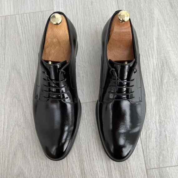 Стильні лаковані туфлі 43розмір | Зображення 7