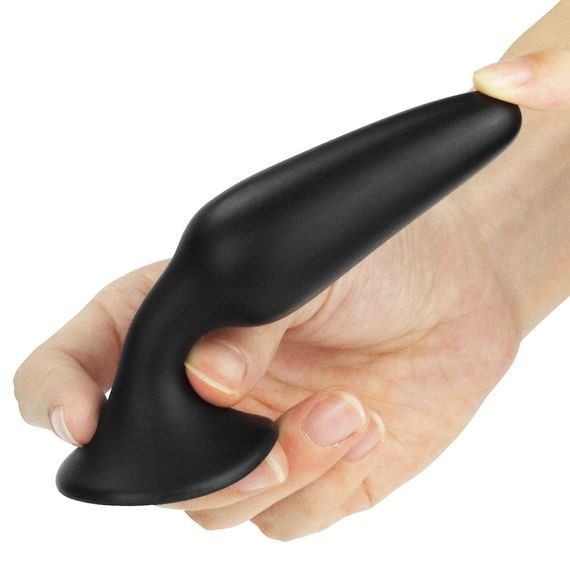 Анальна пробка - Lure Me Butt Plug S Black Sex Aura | Зображення 5