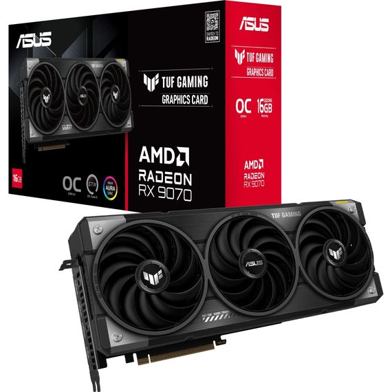 Видеокарта ASUS Radeon RX 9070 16GB GDDR6 OC TUF-RX9070-O16G-GAMING 90YV0LI0-M0NA00 | Зображення 9