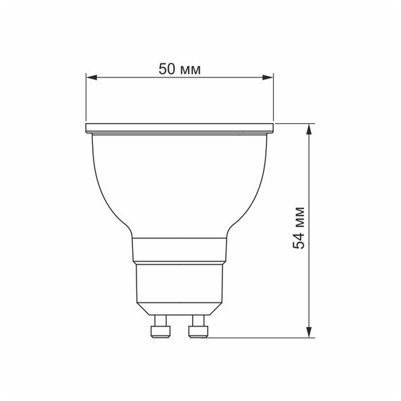Світлодіодна лампа VIDEX MR16e 6W GU10 3000K (VL-MR16e-06103) | Зображення 3