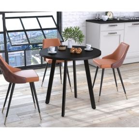 Стол обеденный круглый Loft Design Лерой Венге