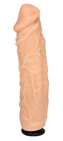 Насадка для страпона тілесна EGZO NSTR22 ( 19,5 см х 4,4 см ) Sex Aura | Зображення 1