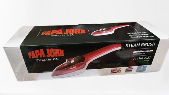 Ручний відпарювач Papa John 2022 Hand Steam парова праска 70 мл 2000 Вт | Зображення 3