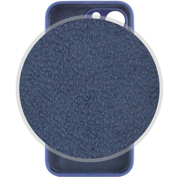 Чохол Silicone Case Full Camera Protective (AA) для Apple iPhone 13 Pro (6.1") Синій / Deep navy | Зображення 2