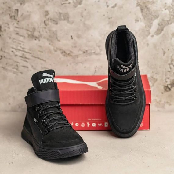 зимові черевики Puma Black | Зображення 8