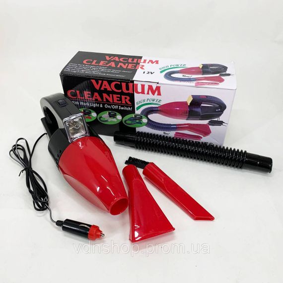 Універсальний пилосос для прибирання авто Car vacuum cleaner, Автомобільний автопилосос OA-14 | Зображення 8