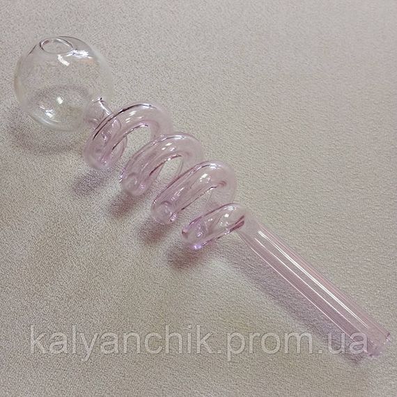 Скляна трубка Helix Oil Pink