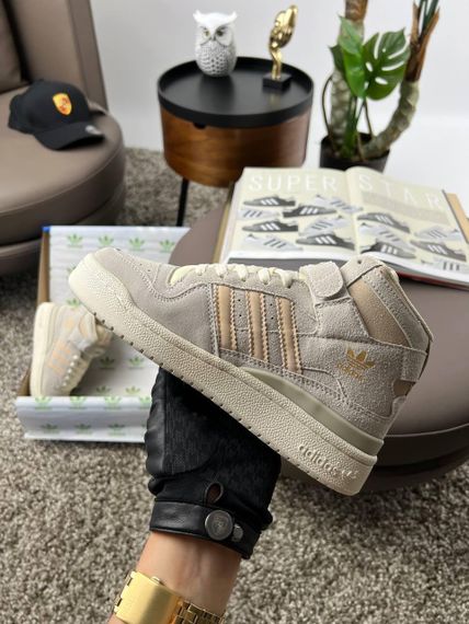 Жіночі кросівки Forum 84 Mid Grey Beige , В'єтнам , весна / літо / осінь 38, 	 Весна/Осінь | Зображення 7