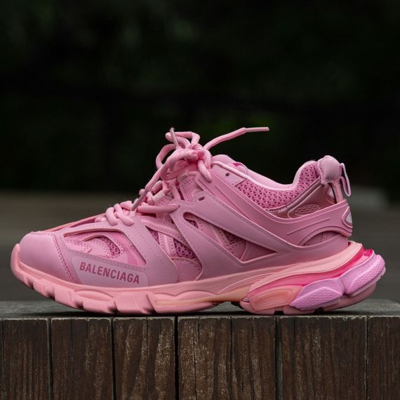 Літні кросівки Balenciaga колір рожевий