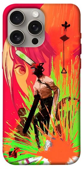 Чохол з картинкою Anime evolution 5 для Apple iPhone 15 Pro Max (6.7")