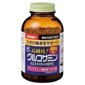 Препарат для суглобів та зв'зок Orihiro Glucosamine, Chondroitin with Collagen 900 Tabs