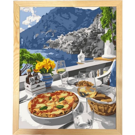 Картина за номерами "Відпочинок в Італії" 12012-ACF 40х50 см