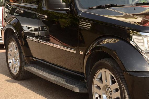 Молдинг дверей (нерж) для Dodge Nitro 2007-2024 гг | Зображення 1