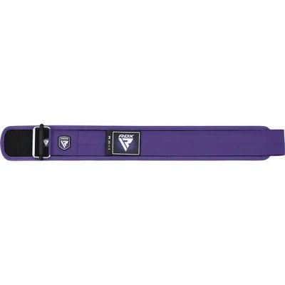 Атлетический пояс RDX RX1 Weight Lifting Belt Purple XS (WBS-RX1PR-XS) | Зображення 2