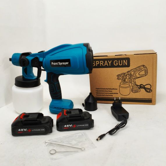 Акумуляторний фарборозпилювач P-002 Paint Spray Pot OH-96 | Зображення 9