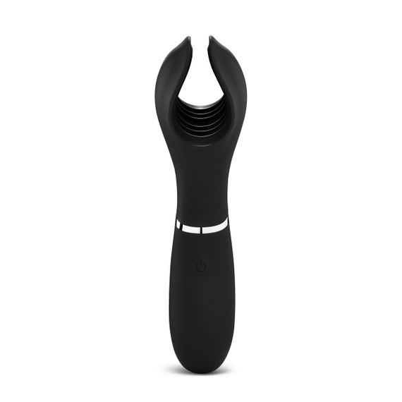 Чоловічий мастурбатор з вібрацією So Divine Vibrating Stimulator Black – 10 режимів, силікон, водозахист, USB-зарядка | Зображення 2