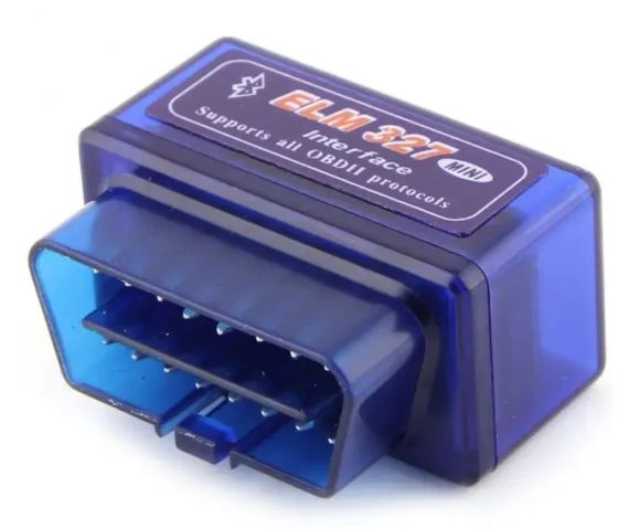 Сканер для авто, сканер для діагностики автомобіля OBD2 ELM327 mini BT. Версія 2.1 (1 плата)