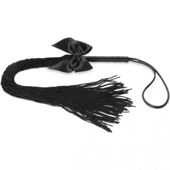 Плетка Bijoux Indiscrets - Lilly - Fringe whip украшена шнуром и бантиком sexstyle | Зображення 1