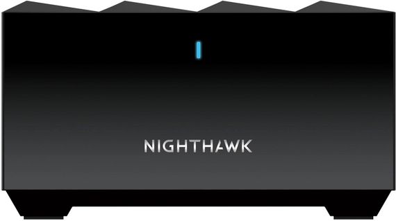 WiFi-система NETGEAR Nighthawk MK62 AX1800 WiFi 6, MESH, 1xGE LAN, 1xGE WAN, черн. цв. (2шт.) (MK62-100PES)