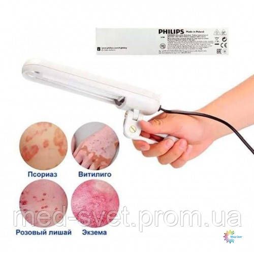 Лампа для лечения псориаза Philips PL-S-9W-01. 311нм. Скидка действует ТОЛЬКО ПРИ ПРЕДВАРИТЕЛЬНОМ ЗВОНКЕ | Зображення 1