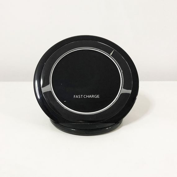 Бездротовий зарядний пристрій FAST CHARGE WIRELESS S7 | Бездротова зарядка швидка | Бездротове зарядне VU-587 для телефону | Зображення 2