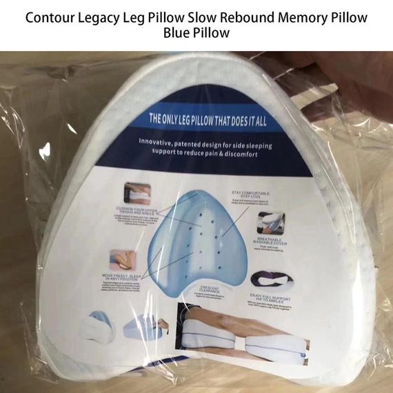 Ортопедична подушка для ніг Contour Leg Pillow гіпоалергенна подушка з пам'яттю | Зображення 5