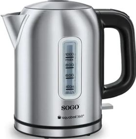 Електрочайник SOGO SS-7780 1 л сріблястий