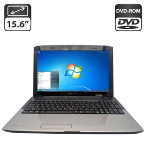 Ноутбук Medion Akoya E6234 / 15.6" (1366x768) TN / Intel Core i3-2310M (2 (4) ядра по 2.1 GHz) / 6 GB DDR3 / 250 GB HDD / Intel HD Graphics 3000 / WebCam / DVD-ROM / АКБ не тримає заряд б/в