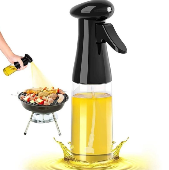 Диспенсер - розпилювач олії, оцту Oil Spray Bottle · Спрей - дозатор соусів, 200 мл | Зображення 1