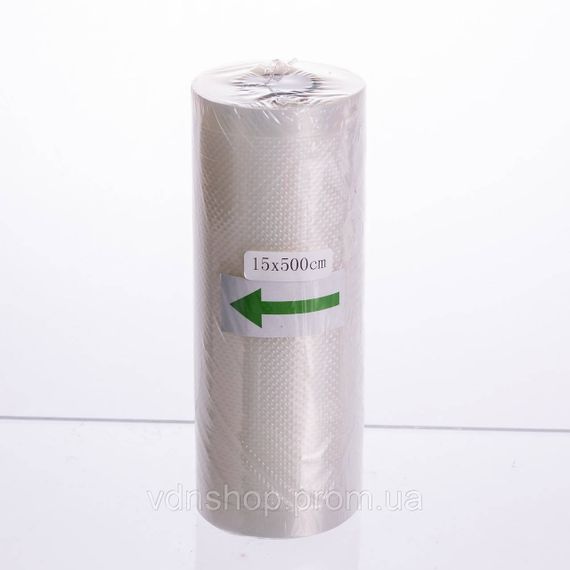 Пакеты для вакууматора 15*5 см пакеты для вакуумирования продуктов в рулоне HP-11-20 | Зображення 1
