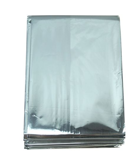 Термоковдра з фольги KOMBAT UK Emergency Foil Blanket