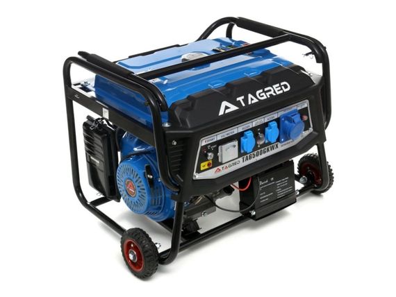 Бензиновий генератор Tagred 6,0/6,5 кВт, однофазний, ручний/електрозапуск (TA6500GKWX) | Зображення 9