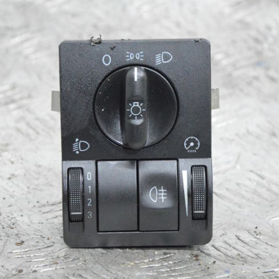 Блок управління світла фар Opel Combo C 2000-2006 Перемикач світла фар Опель Комбо Ц 9116614 0524119