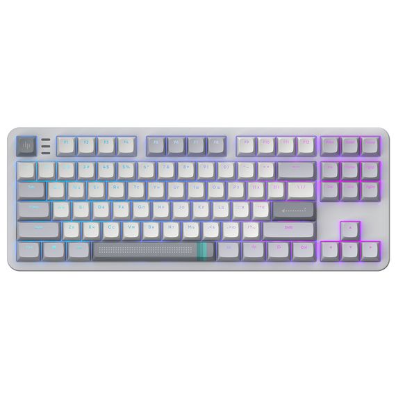 Клавіатура Dark Project ALU87 Daylight ABS RGB Mech G3MS Zircon White/Grey (DPKB_DAYLIGHT_87_ANSI_UA) | Зображення 1