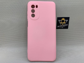 Motorola G52 SoftTouch Silicone Протиударний чохол софт тач Рожевий
