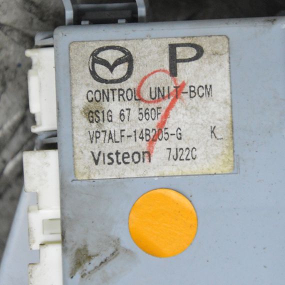 Блок керування комфортом Mazda 6 GH 2007-2012 Блок електронний Мазда 6 GS1G67560F | Зображення 2