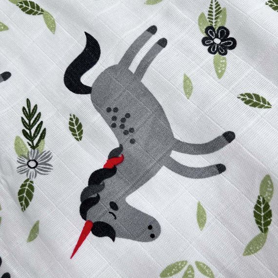 Комплект постільної білизни SoundSleep Unicorn муслін підлітковий 145х210 см (94099737) | Зображення 4