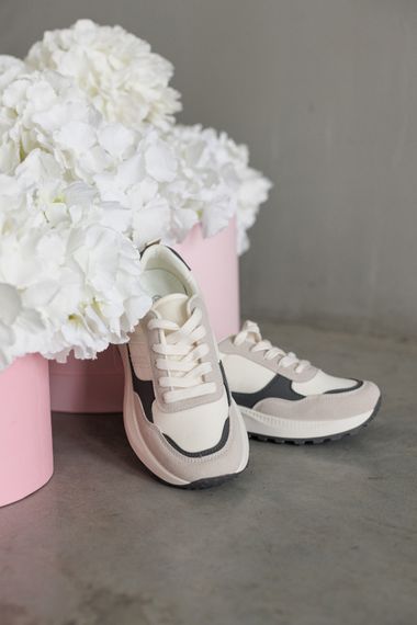 Кросівки жіночі 591569 Молочні сірі 36 37 38 39 40 41 | Зображення 8