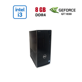ПК Dell Inspirion 3668 Tower / Intel Core i3-7100 (2 (4) ядра по 3.9 GHz) / 8 GB DDR4 / 256 GB SSD / nVidia GeForce GT 1030, 2 GB GDDR5, 64-bit / Wi-Fi+Bluetooth / DVD / Win 10 Home Lic б/в
