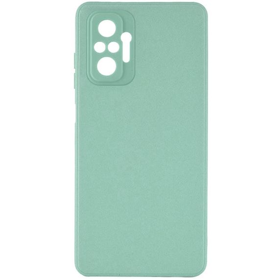 Силіконовий чохол Candy Full Camera для Xiaomi Redmi Note 10 Pro / 10 Pro Max Зелений / Menthol