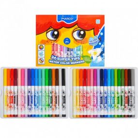 Набір фломастерів Marco Super Washable 1630-36CB 36 кольорів