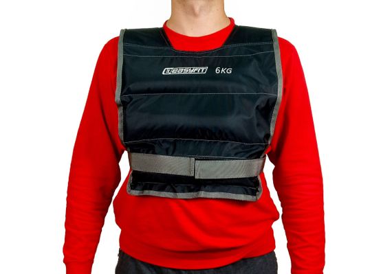 Жилет для обтяження EasyFit 6 кг (EF-VST-6) | Зображення 1