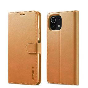 Чохол книжка iMeeke для Xiaomi Mi 11 lite колір Коричневий