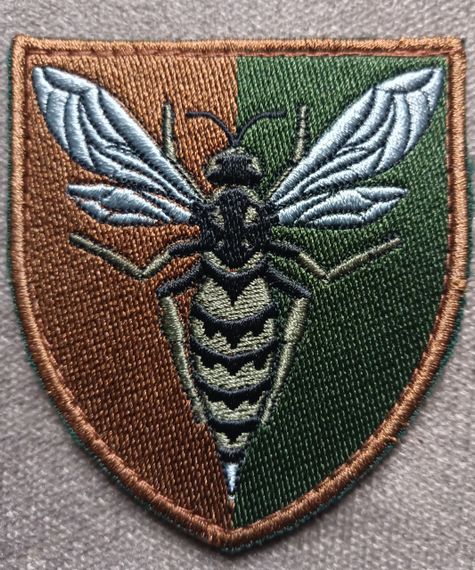 Шеврон 38 зенітно ракетний полк (зелений)