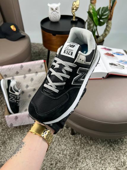 Кросівки New 574 Black White , В'єтнам B4209 38 24 см | Зображення 4