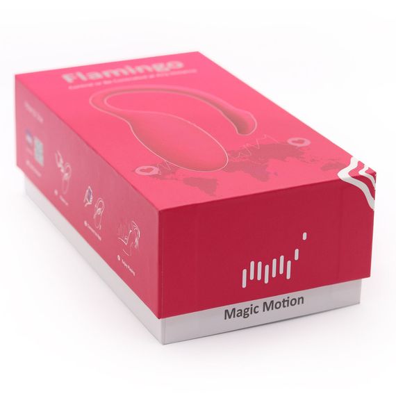 Смарт-виброяйцо Magic Motion Flamingo со стимулятором клитора, 3 вида упражнений Кегеля | Зображення 9
