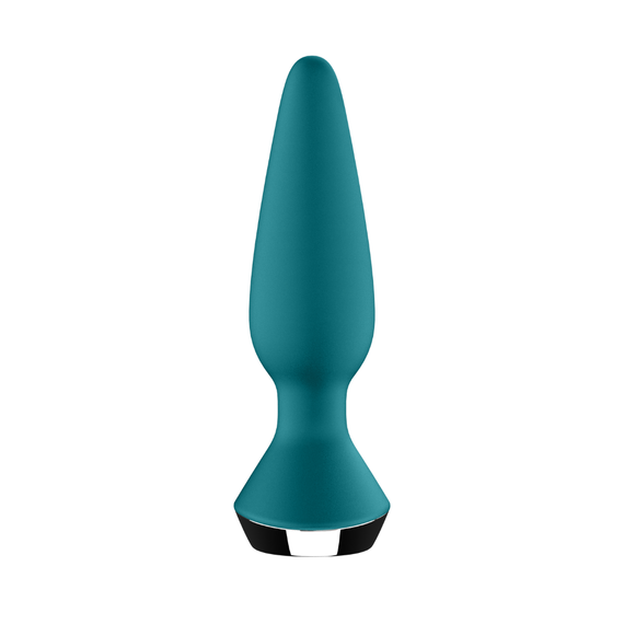 Смарт анальна пробка з вібрацією Plug-ilicious 1, бірюзова Satisfyer (Німеччина) sexstyle | Зображення 4