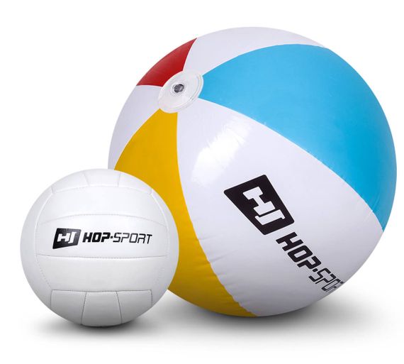Батут Hop-Sport 8ft (244см) синій з зовнішньою сіткою | Зображення 5