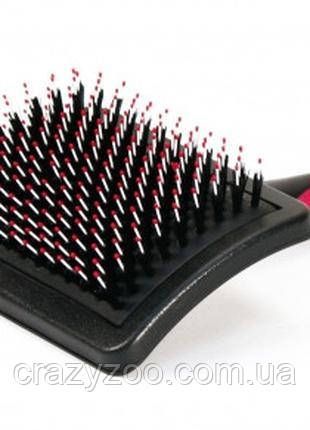 Пуходерка Croci Vanity с напылением и щетиной средняя для котов и собак 10.5 х 15.5 см 8023222064331 | Зображення 2